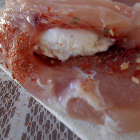 Krok 2 - Filety nadziewane mozzarellą foto