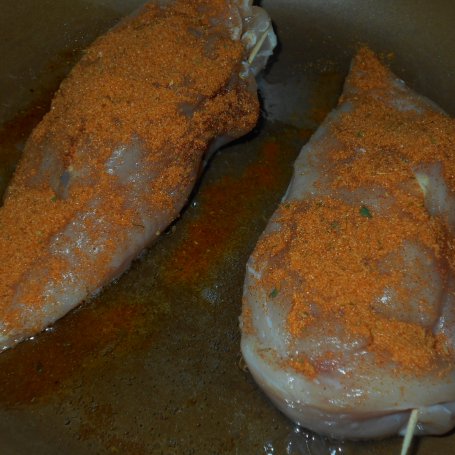 Krok 3 - Filety nadziewane mozzarellą foto