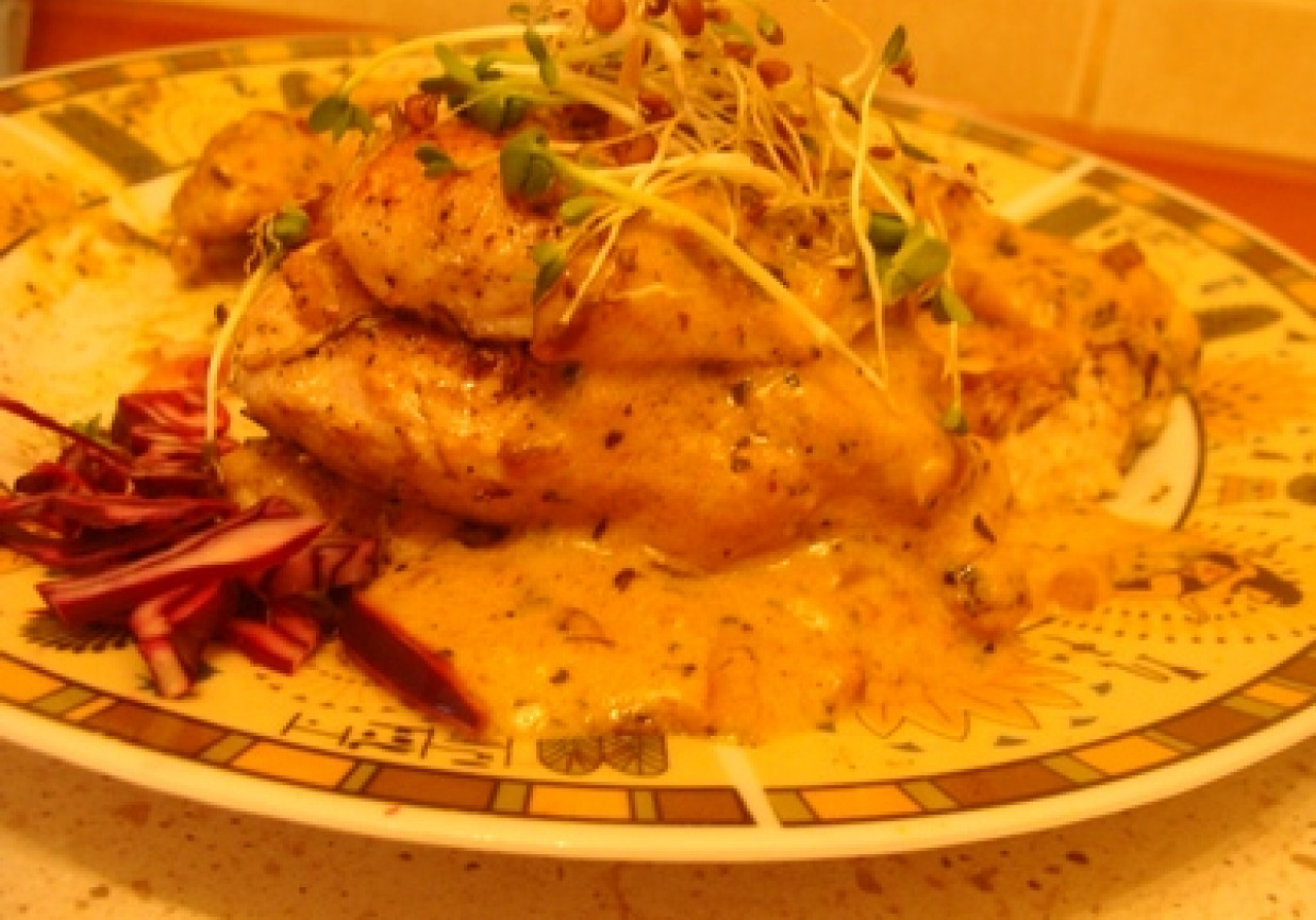 filety w sosie curry foto