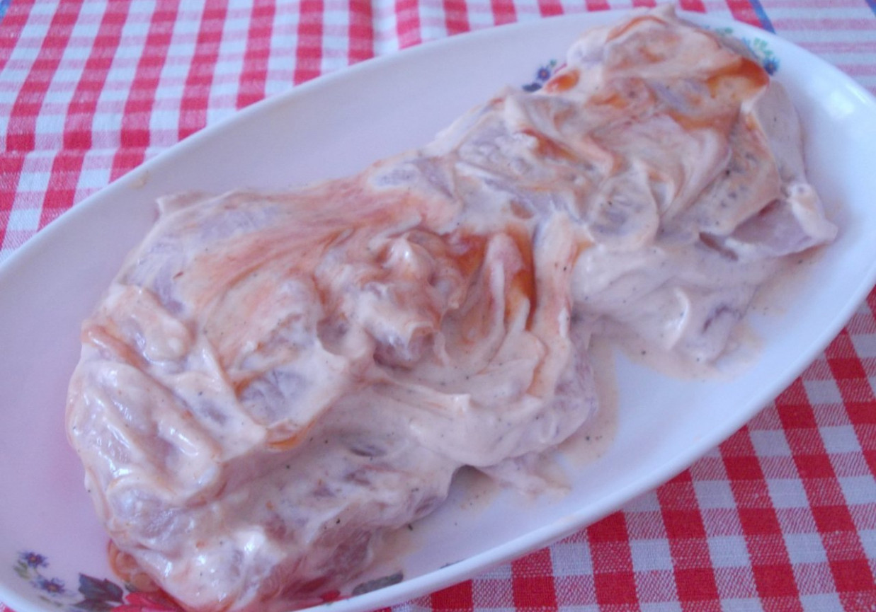 Filety z kurczaka w marynacie jogurtowej.  foto