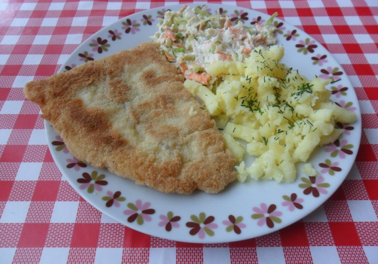 Filety z pangi panierowane w kaszy mannie DoradcaSmaku.pl