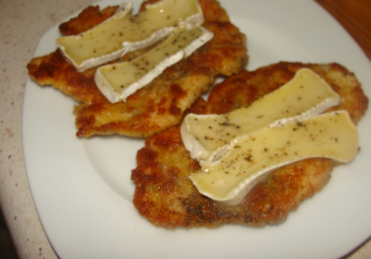 Filety zapiekane z serem pleśniowym foto