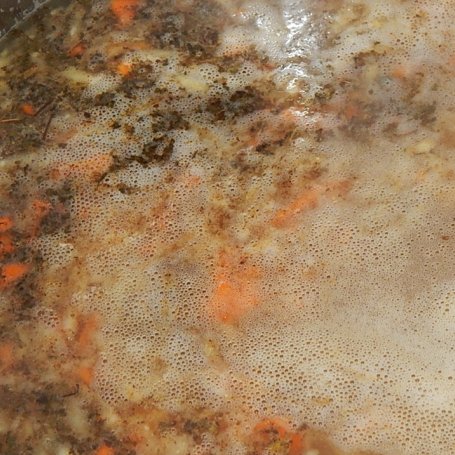 Krok 4 - Flaczki drobiowe z serduszek i żołądków foto