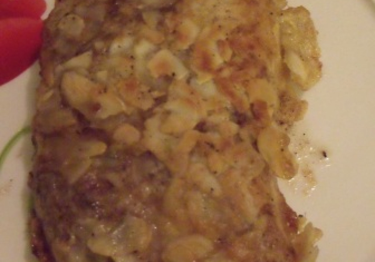 Flądra w migdałach foto