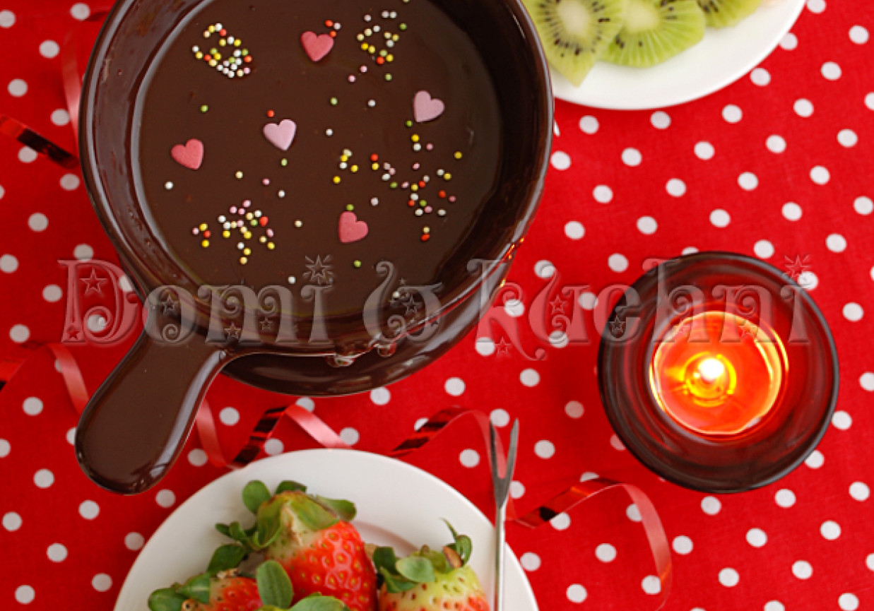 Fondue czekoladowe foto