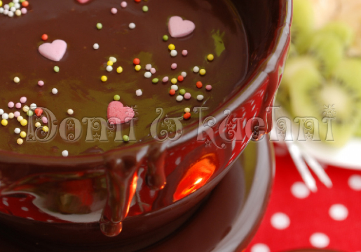 Fondue czekoladowe foto