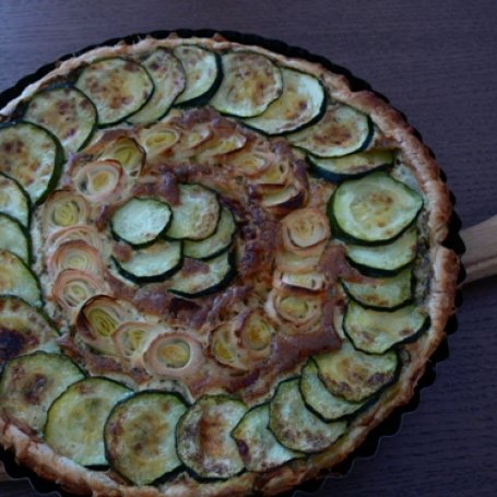 Krok 3 - Francuska tarta z cukinią foto
