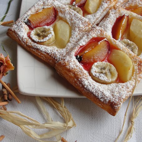Krok 3 - Francuskie ciasteczka z owocami foto