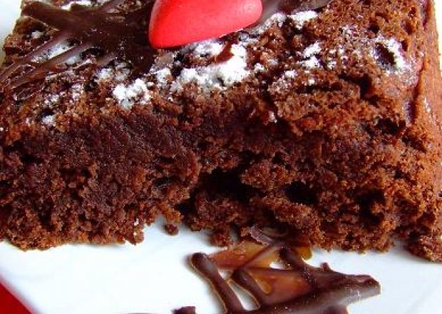 Fotografia przedstawiająca Francuskie ciasto czekoladowe