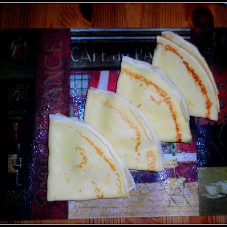 Krok 1 - Francuskie naleśniki- Crêpes Suzette foto