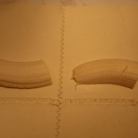 Krok 3 - Francuskie paluszki z bananem foto