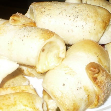 Krok 5 - Frankfurterki w cieście schowane foto