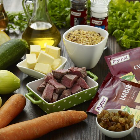 Krok 1 - Fregola z jagnięciną foto