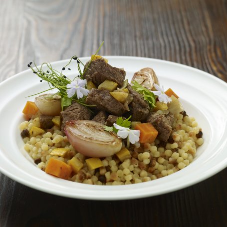 Krok 5 - Fregola z jagnięciną foto
