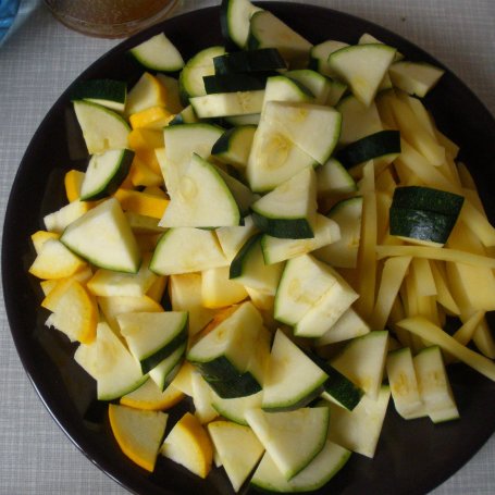 Krok 1 - Frittata z cukinią i boczkiem foto