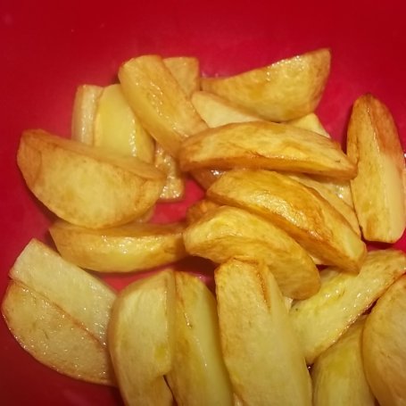 Krok 2 - Frittata ze smażonymi ziemniakami foto