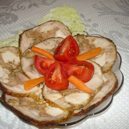 Krok 4 - Galantyna z kurczaka foto