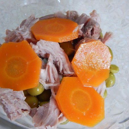 Krok 5 - Galareta z kurczaka i golonki foto