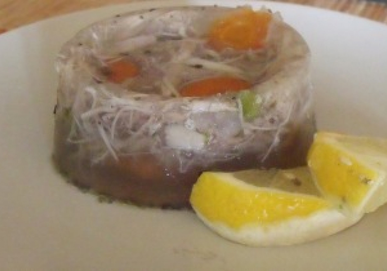 Galareta z nóżek kurczaka foto