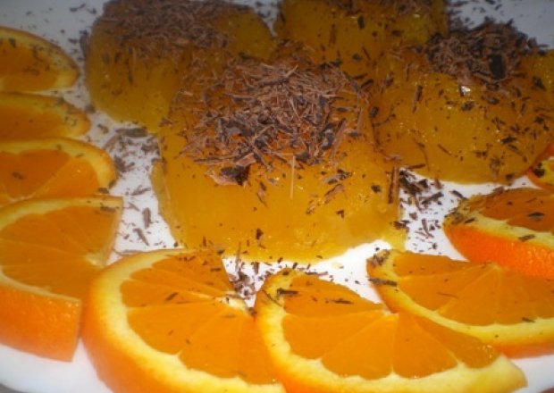 Fotografia przedstawiająca Galaretka pomarańczowa