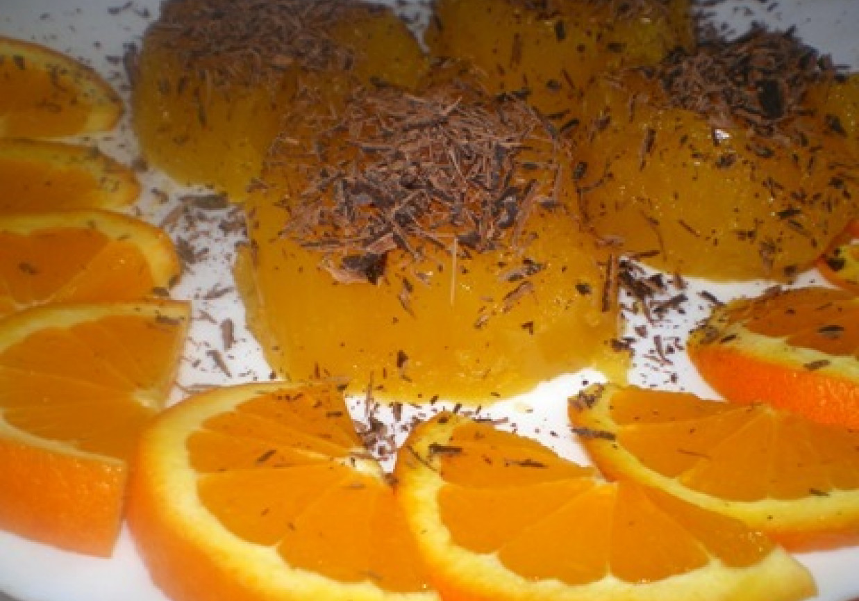Galaretka pomarańczowa foto