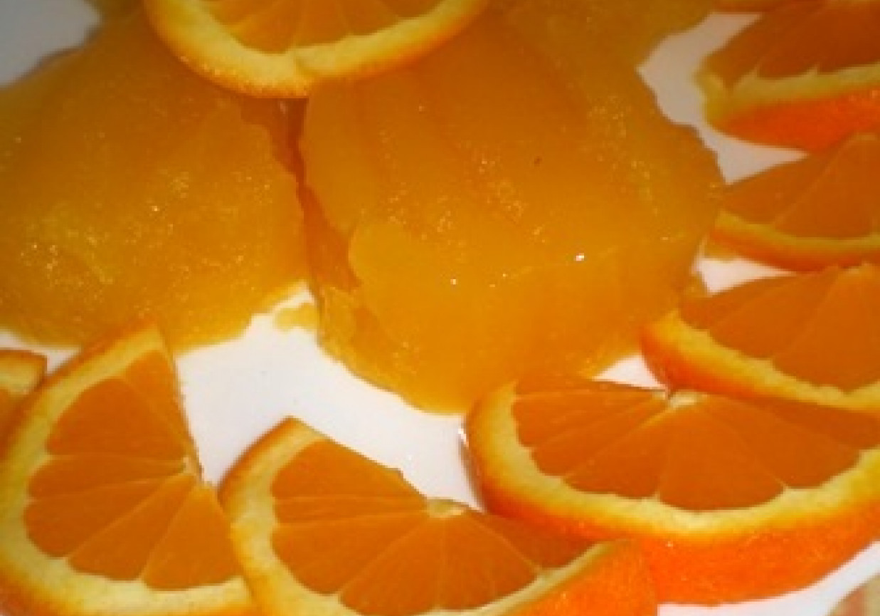 Galaretka pomarańczowa foto