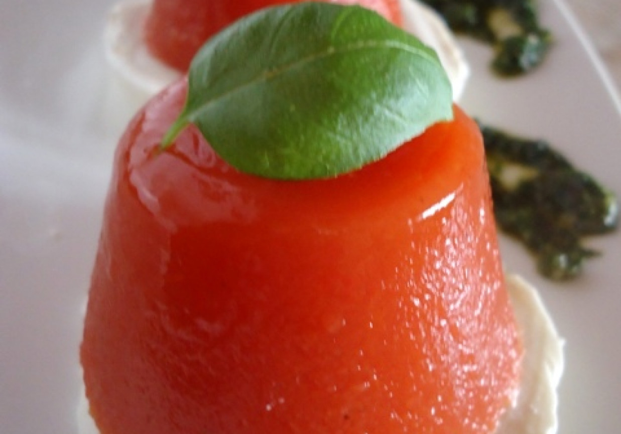Galaretka pomidorowa foto