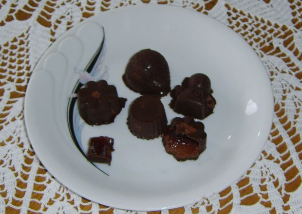 Fotografia przedstawiająca Galaretka w czekoladzie