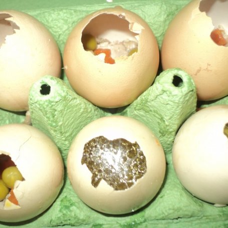 Krok 5 - Galaretka warzywno mięsna w jajkach  foto