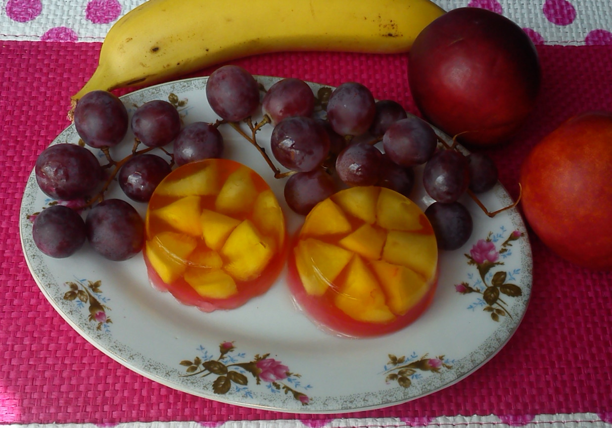 Galaretki z owocami foto