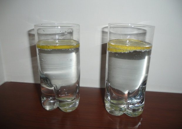 Fotografia przedstawiająca gin z sokiem z limonki