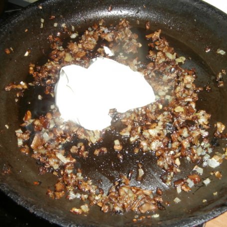 Krok 8 - gnocchi z suszonymi grzybami foto