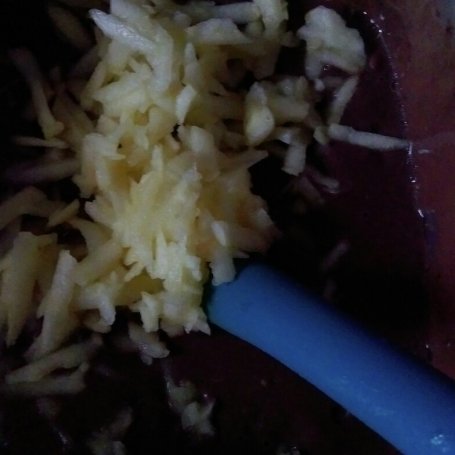 Krok 2 - Gofry kakaowe z gruszkami foto