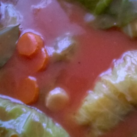Krok 9 - Gołąbki w sosie pomidorowym foto