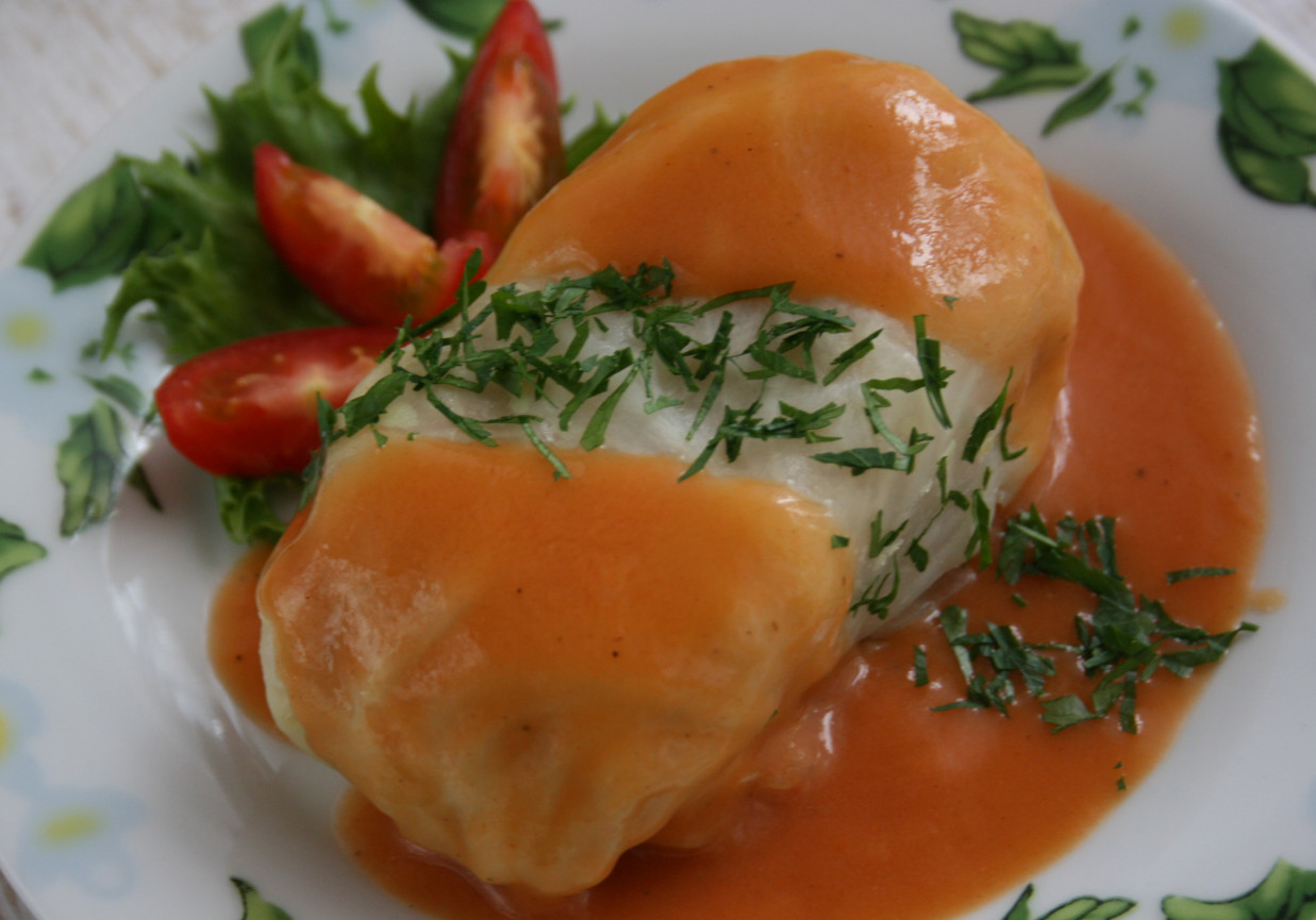 Gołąbki z mięsem z indyka foto