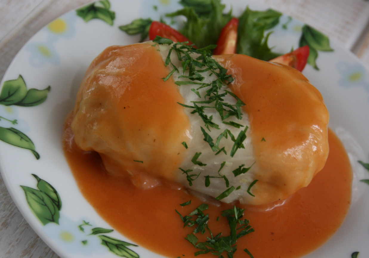 Gołąbki z mięsem z indyka foto