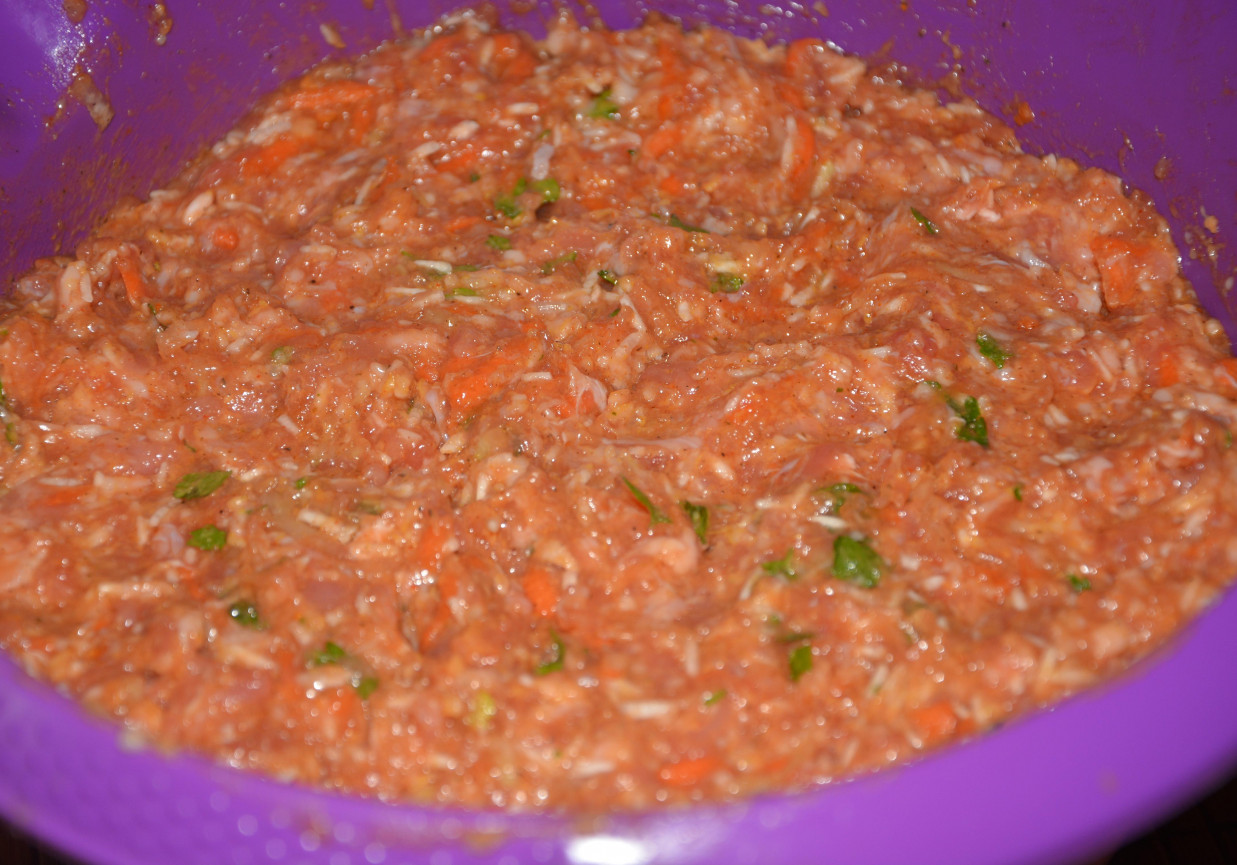 Gołąbki z młodej kapusty z kalarepą w sosie pomidorowym foto