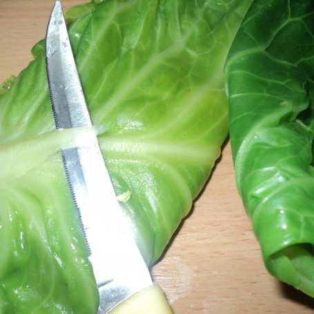 Krok 5 - GOŁĄBKI Z MŁODEJ KAPUSTY foto