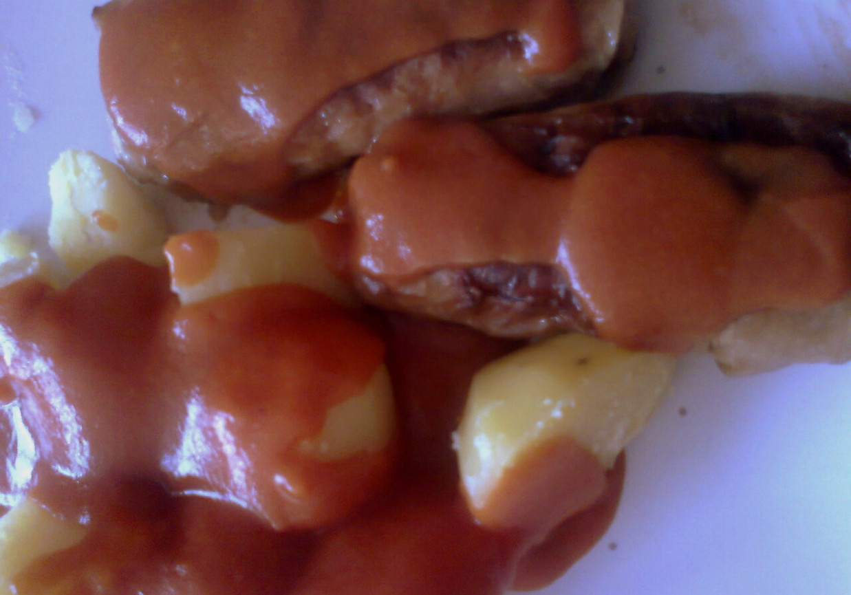 Gołąbki z sosem pomidorowym i kartoflami foto