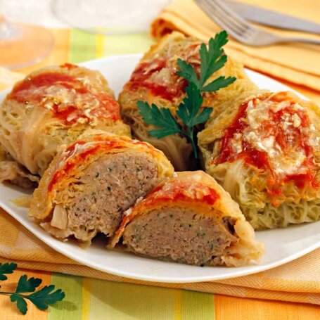 Krok 5 - Gołąbki z włoskiej kapusty foto