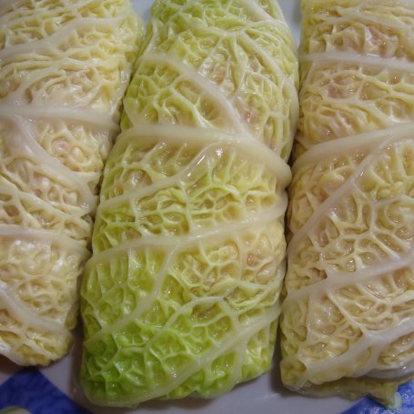 Krok 3 - Gołąbki z włoskiej kapusty foto