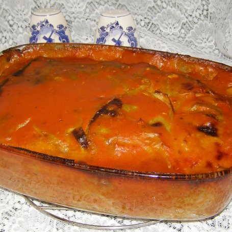 Krok 5 - gołąbkowa zapiekanka... foto