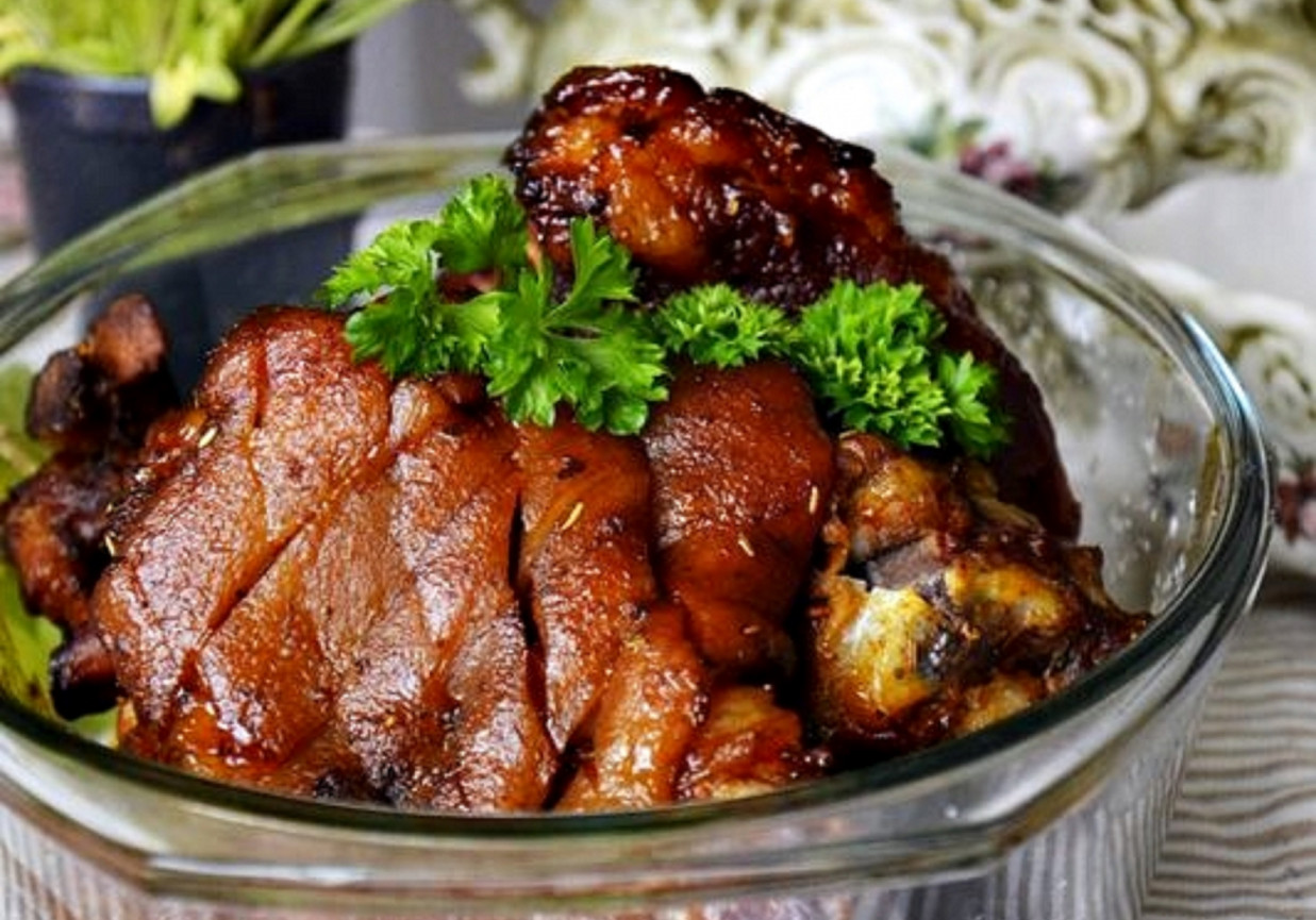 Golonka w coli na słodko kwaśno foto