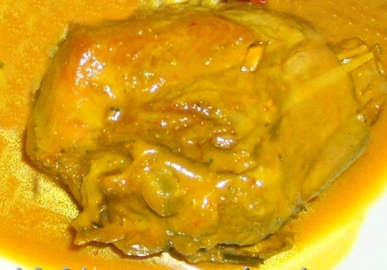 golonki indycze w sosie curry... foto