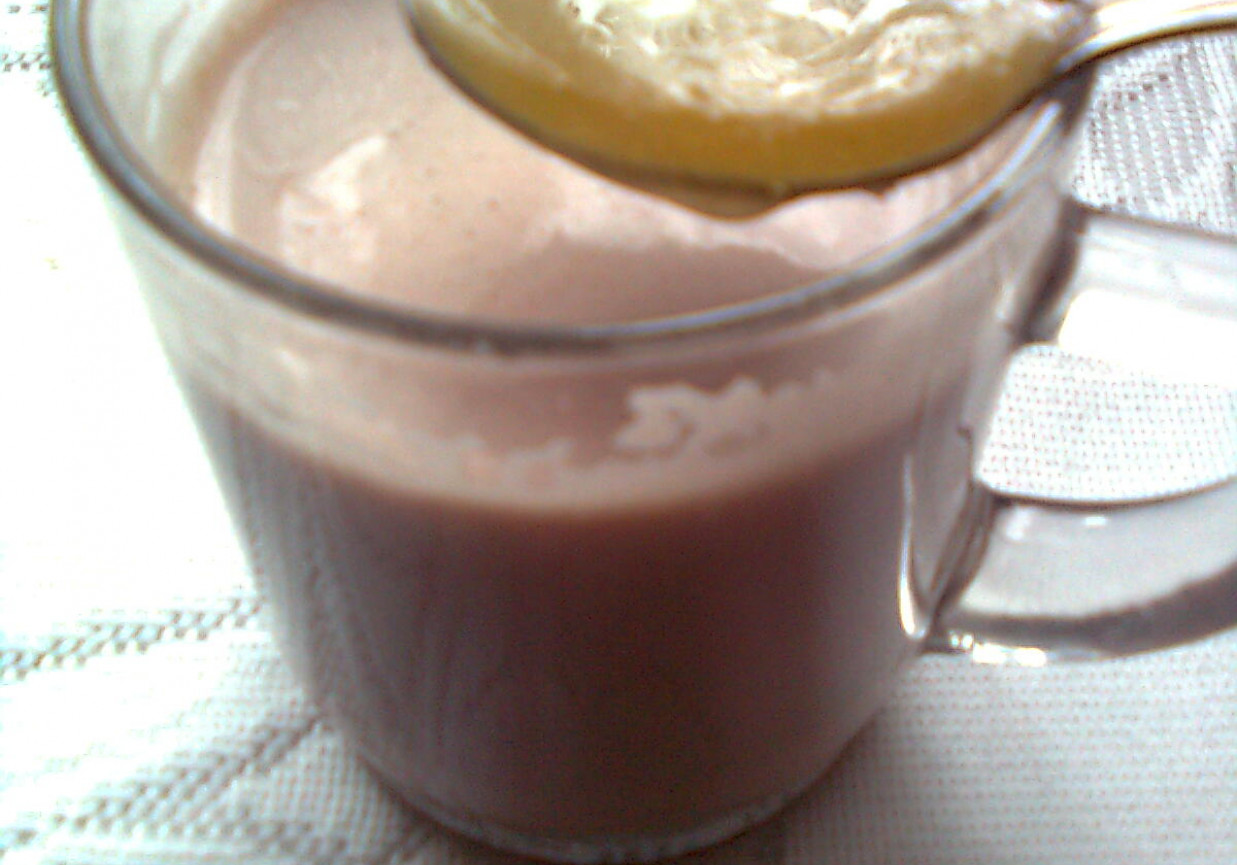 Gorące kakao z miodem i cytryną foto
