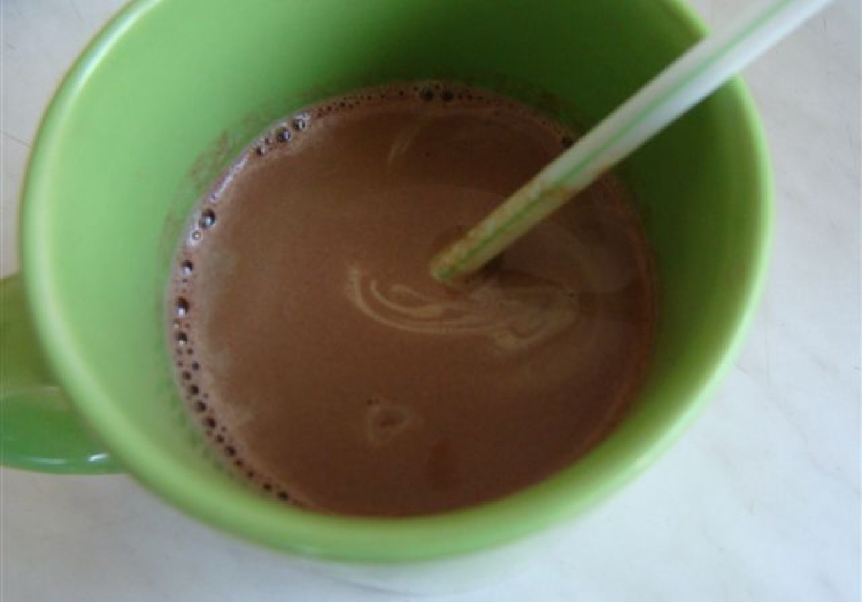 Gorący krem czekoladowy foto