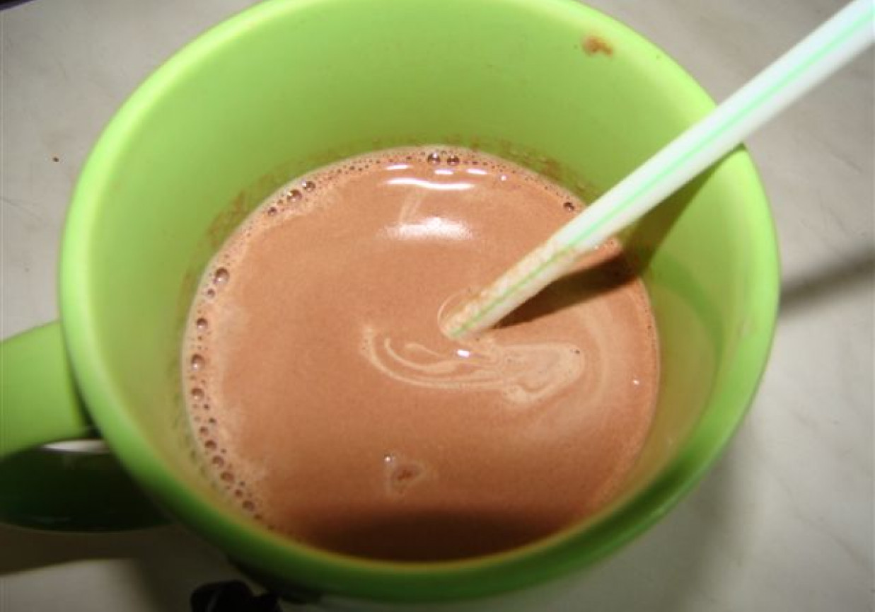 Gorący krem czekoladowy foto