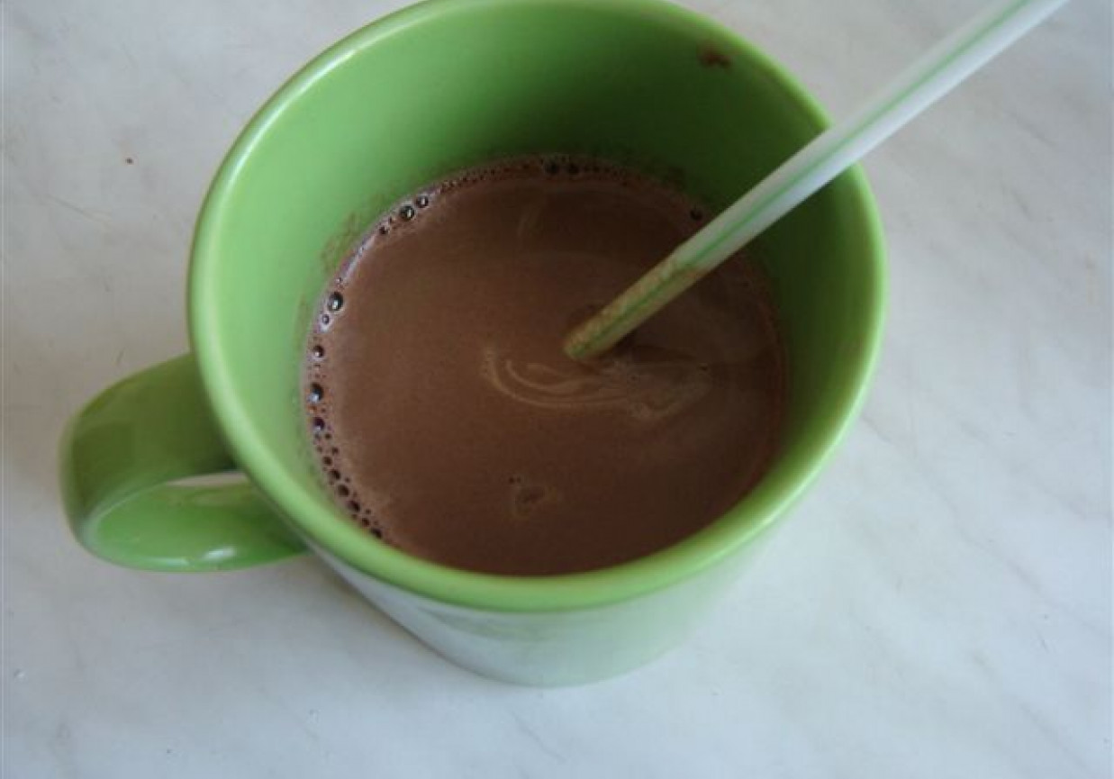 Gorący krem czekoladowy foto