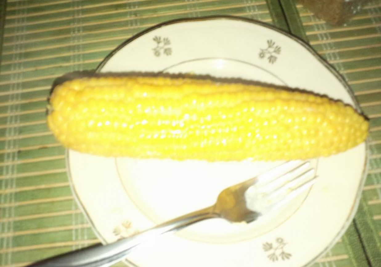 Gotowana kukurydza foto