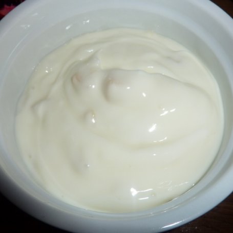 Krok 1 - Granatowy jogurt foto